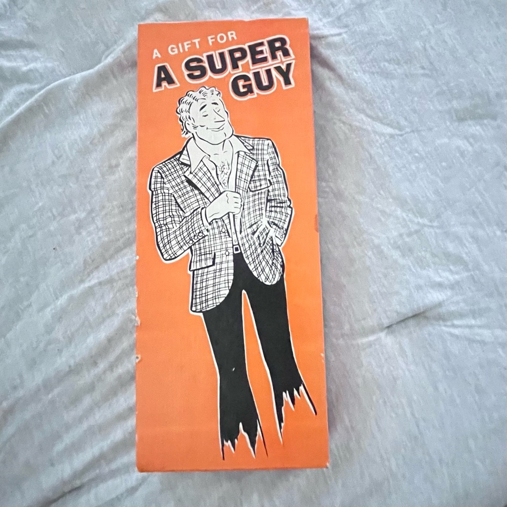 Vintage 'A Super Guy' Gift Box